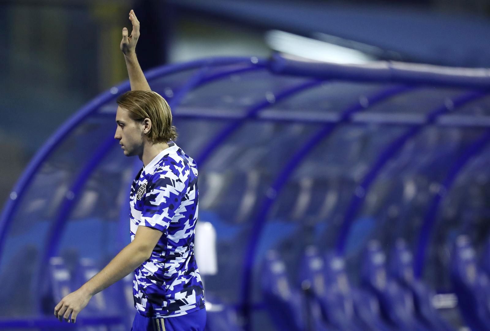 21.08.2021., stadion Maksimir, Zagreb - Hrvatski Telekom Prva liga, 06. kolo, GNK Dinamo - NK Lokomotiva. Lovro Majer Photo: Slavko Midzor/PIXSELL