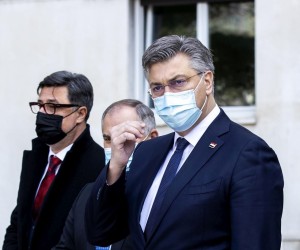 10.01.2022., Split - Premijer Andrej Plenkovic sastao se sa splitsko-dalmatinskim zupanom Blazenkom Bobanom.
Andrej Plenkovic
    Photo: Miroslav Lelas/PIXSELL