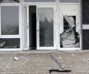 06.01.2022., Zagreb - Tijekom noci u Svetoj Klari raznesen je bankomat. Photo: Zeljko Hladika/PIXSELL