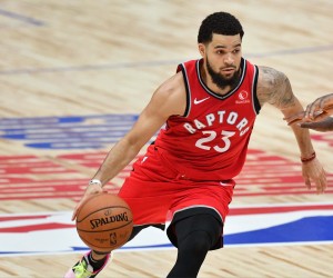 Fred VanVleet Raptors, OCTOBER 10, 2019 - Basketball : NBA, Basketball Herren, USA Japan Games 2019 match between Toronto Raptors - Houston Rockets at Saitama Super Arena in Saitama, Japan. PUBLICATIONxINxGERxSUIxAUTxHUNxONLY 114160256