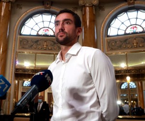 Zagreb, 2.2.2022 - Svečana dodjela stipendija zaklade Marin Čilić. Na slici Marin Čilić.
Foto Hina/ Dario GRZELJ/ dag