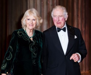 epa09741806 Britain’s Charles, Prince of Wales (R) and Camilla, Duchess of Cornwall (L) arrive for the British Asian Trust Reception at the British Museum in London, Britain, 09 February 2022. The Prince of Wales founded the British Asian Trust in 2007, alongside a group of British-Asian business leaders. The charity works to reduce poverty and disadvantage for communities in South Asia.  EPA/VICKIE FLORES