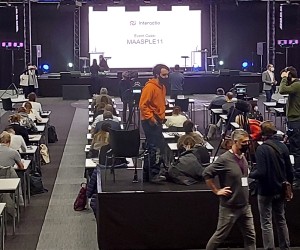 Maastricht, 11.02.2022. - Nešto manje od 200  nasumično odabranih građana EU-a u petak je u Maastrichtu započelo konačnu raspravu o svojim preporukama politika po pitanju migracija i uloge EU-a u svijetu koje će kasnije razmotriti europske institucije. Nasumično odabranih 184 građana iz svih članica EU-a, pri čemu trećinu panela čine mladi od 16-25 godina, sastalo se u sklopu Konferencije o budućnosti Europe koja bi trebala iznjedriti prijedloge politika o kojima će raspravljati europske institucije. Ti su građani održali ranije dvije sjednice, nakon koji su određene smjernice za raspravu u Maastrichtu. foto HINA/ Tomislav Kardum/ ml
