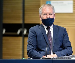 i2.8.2021.,Zagreb - U NSK je odrzana konferencija za medije na temu predstavljanja elektronicke osobne iskaznice druge generacije. rNa konferenciji su sudjelovalii potpredsjednik Vlade i ministar unutarnjih poslova dr.sc. Davor Bozinoviic, drzavna tajnica Sredisnjeg drzavnog ureda za demografiju i mlade Zeljka Josc, drzavni tajnik Sredsnjeg drzavnog ureda za razvoj digitalnog drstva Bernard Grsic, direktor Agencije za komercijalnu djelatnost Jure Sertic, drzavni tajnik u MUP-u Zarko Katic te v.d. pomocnice ravnatelja Hrvatskog zavoda za zdravstveno osiguranje Jelena Curac.rphoto: Photo: Davorin Visnjic/PIXSELL