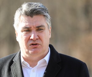 04.02.2022.,Zagreb, Predsjednik Republike Hrvatske Zoran Milanovic posjetio Ustanovu za sveobuhvatnu skrb Tigrovi u Rakitju, te odrzao sastanak s predstavnicima Ustanove i vodstvom Udruge Tigar 90/91 Rakitje. Nakon sastanka predsjednik Zoran Milanovic dao izjavu za medije.  Photo: Robert Anic/PIXSELL