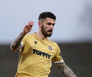 05.02.2022., Gradski stadion, Velika Gorica - Hrvatski Telekom Prva liga, 22. kolo, HNK Gorica - HNK Hajduk. Marko Livaja.  Photo: Luka Stanzl/PIXSELL