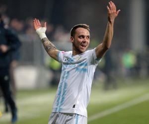 05.02.2022., stadion Rujevica, Rijeka - Hrvatski Telekom Prva liga, 22. kolo, HNK Rijeka - NK Lokomotiva.  	Robert Muric.  Photo: Nel Pavletic/PIXSELL
