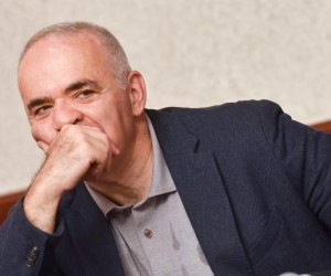 06.07.2021., Zagreb - U hotelu Westin odrzana je konferencija za medije uoci sahovskog turnira u Zagrebu. Garry Kasparov Photo: Davorin Visnjic/PIXSELL