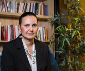 06.09.2021,Zagreb - Andrijana Cvrtila gosca je u emisiji novinara Ivana Pandzica."nPhoto: Jurica Galoic/PIXSELL