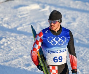 08.02.2022., Peking, Kina - Zimske olimpijske igre 2022. skijasko trcanje, sprint slobodnim stilom. Marko Skender   Photo: Jaki Franja/PIXSELL