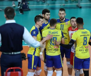 12.02.2022., Dom odbojke, Zagreb - Utakmica 16. kola odbojkaske MEVZA lige: Mladost - Merkur Maribor. Photo: Marko Prpic/PIXSELL