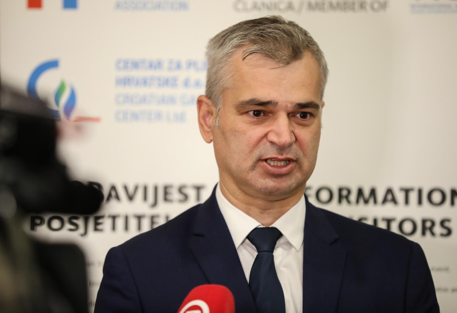 12.10.2021,Zagreb - Konferencija za novinare predsjednika HSUP-a, Dalibora Pudica.  Photo: Jurica Galoic/PIXSELL