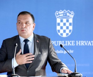 13.01.2022., Zagreb - U zgradi NSK odrzana je 95. sjednica Vlade RH. Ministar zdravstva Vili Beros dao je izjavu nakon sjednice.  Photo: Patrik Macek/PIXSELL