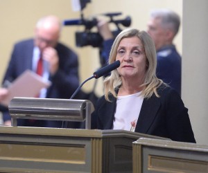 14.11.2019., Zagreb - U Stara gradskoj vijecnici predstavljena je  monografija 100 godina pulmologije i 10 godina imunologije. Vikica Krolo. Photo: Marko Prpic/PIXSELL
