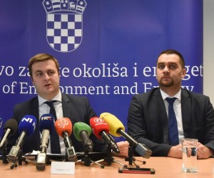 Zagreb: Ministar Ćorić osvrnuo se na stanje energetike u RH 15.01.2019., Zagreb - Ministar zastite okolisa i energetike Tomislav Coric na konferenciji za novinare osvrnuo se na stanje u podrucju energetike u 2018. i na planirane aktivnosti u ovoj godini  r"nPhoto: Davorin Visnjic/PIXSELL