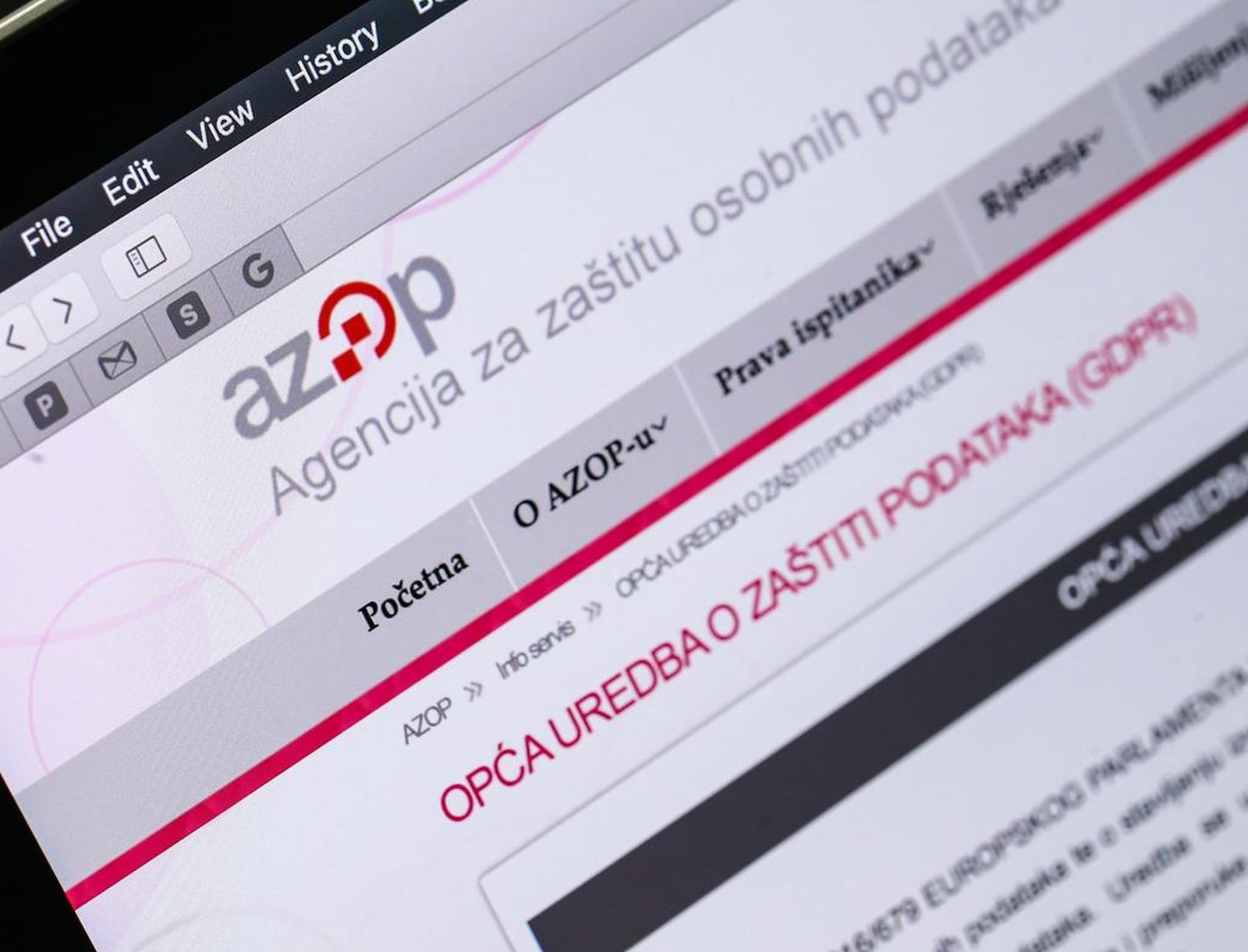 15.05.2018., Zagreb - GDPR Opca uredba o zastiti osobnih podataka pocinju se primjenjivati od 25.5. Photo: Igor Soban/PIXSELL