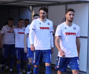 16.01.2022.,Split- Na Poljudu odigrana prijateljska nogometna utakmica izmedju Hajduka i Sirokog Brijega.
Photo:Ivo Cagalj/PIXSELL Photo: Ivo Cagalj/PIXSELL