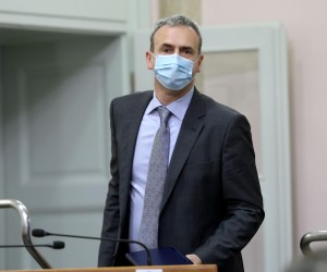 17.02.2021., Zagreb - Sabor 6. sjednicu nastavlja raspravom o  izmjeni Zakona o zeljeznici.rPhoto: Patrik Macek/PIXSELL