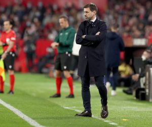 17.02.2022., Stadion Ramon Sanchez Pizjuan, Sevilla, Spanjolska - UEFA Europa liga, play off, GNK Dinamo - FC Sevilla. Trener GNK Dinamo Zeljko Kopic.. Photo: Goran Stanzl/PIXSELL