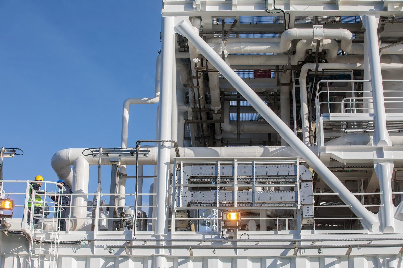 15.12.2021., Krk - LNG Terminal Krk - Omisalj. 
      Photo: Nel Pavletic/PIXSELL