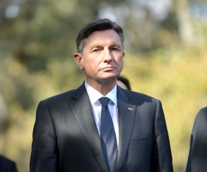 18.10.2021., Zagreb - Predsjednik Republike Hrvatske Zoran Milanovic i Predsjednik Republike Slovenije Borut Pahor sudjelovali na na otkrivanju spomenika slovenskom pjesniku Francu Preserenu. Photo: Igor Soban/PIXSELL