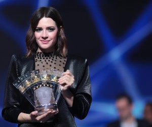 19.02.2022., Opatija - U sportskoj dvorani Marino "Cvetkovic" odrzana je Dora 2022., glazbeno-scenski spektakl za izbor pjesme koja ce se natjecati na Eurosongu. Mia Dimsic ovogodisnja je pobjednica Dore. Photo: Nel Pavletic/PIXSELL