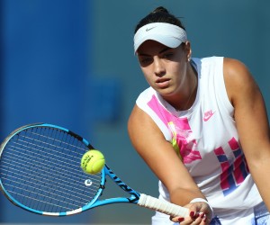 20.09.2020., Zagreb - Teniski centar Maksimir, ITF Zagreb Ladies Open. Finalni mec izmedju Anje Konjuh i Tereze Mrdeza. Anja Konjuh Photo: Marko Prpic/PIXSELL