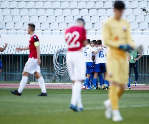 20.10.2021., stadion Poljud, Split - Uzvratna utakmica prvog kola Lige prvaka mladih, HNK Hajduk - Skendija. Photo: Milan Sabic/PIXSELL Photo: Milan Sabic/PIXSELL