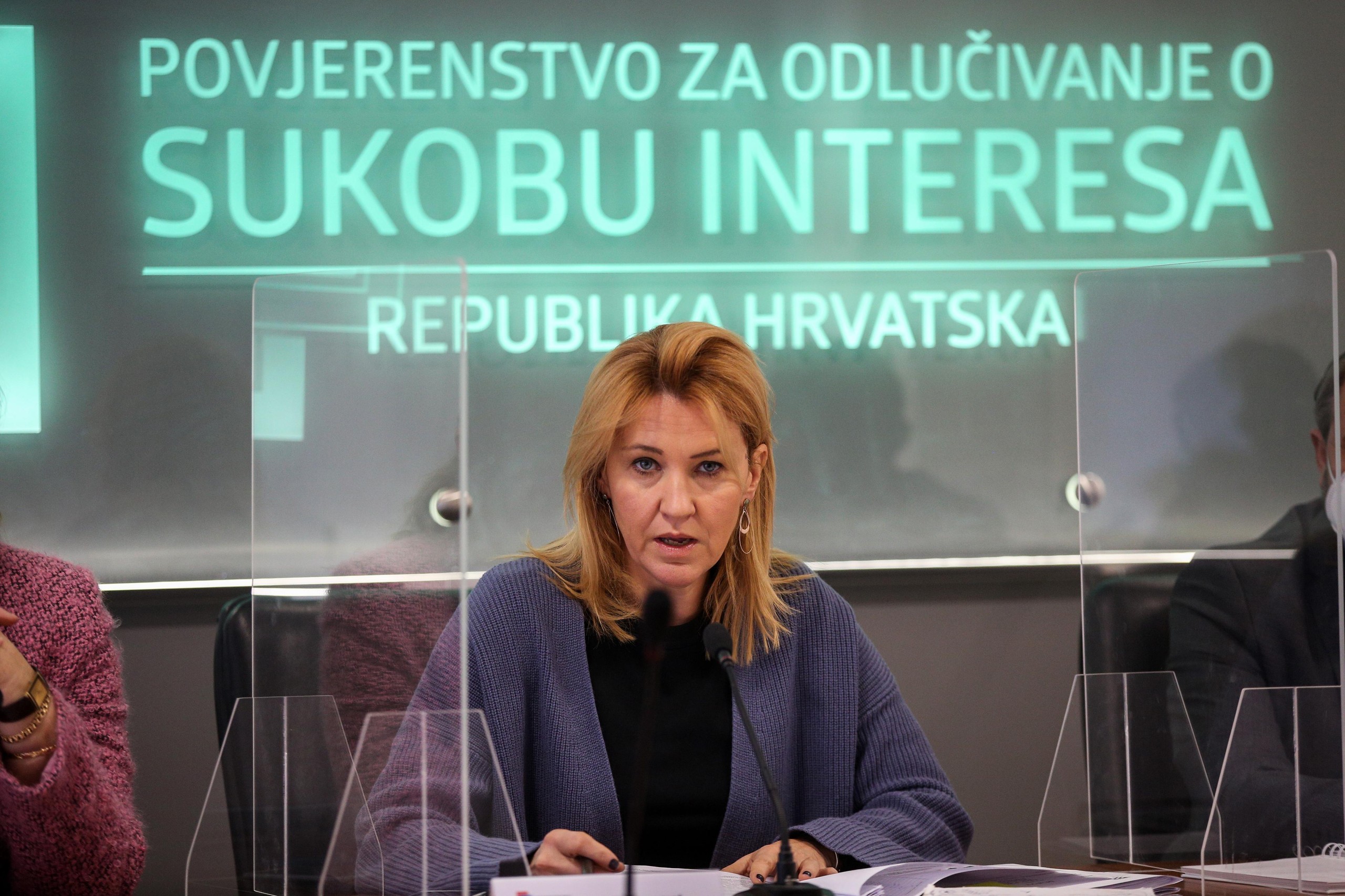 21.01.2022., Zagreb - Odrzana je sjednica Povjerenstva za odlucivanje o sukobu interesa. Photo: Zeljko Hladika/PIXSELL