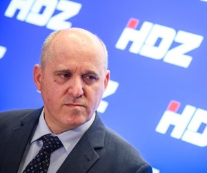21.02.2022., Zagreb - Branko Bacic odrzao je konferenciju za medije nakon sastanka sjednice Predsjednistva, Nacionalnog vijeca i Kluba zastupnika HDZ-a u sredisnjici stranke na Trgu zrtava fasizma. Photo: Josip Regovic/PIXSELL