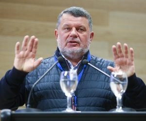21.10.2020., Zagreb -  Paneli "Nogomet nekad i sad iz razlicitih perspektiva" . Ivica Blazicko.rPhoto: Matija Habljak/PIXSELL