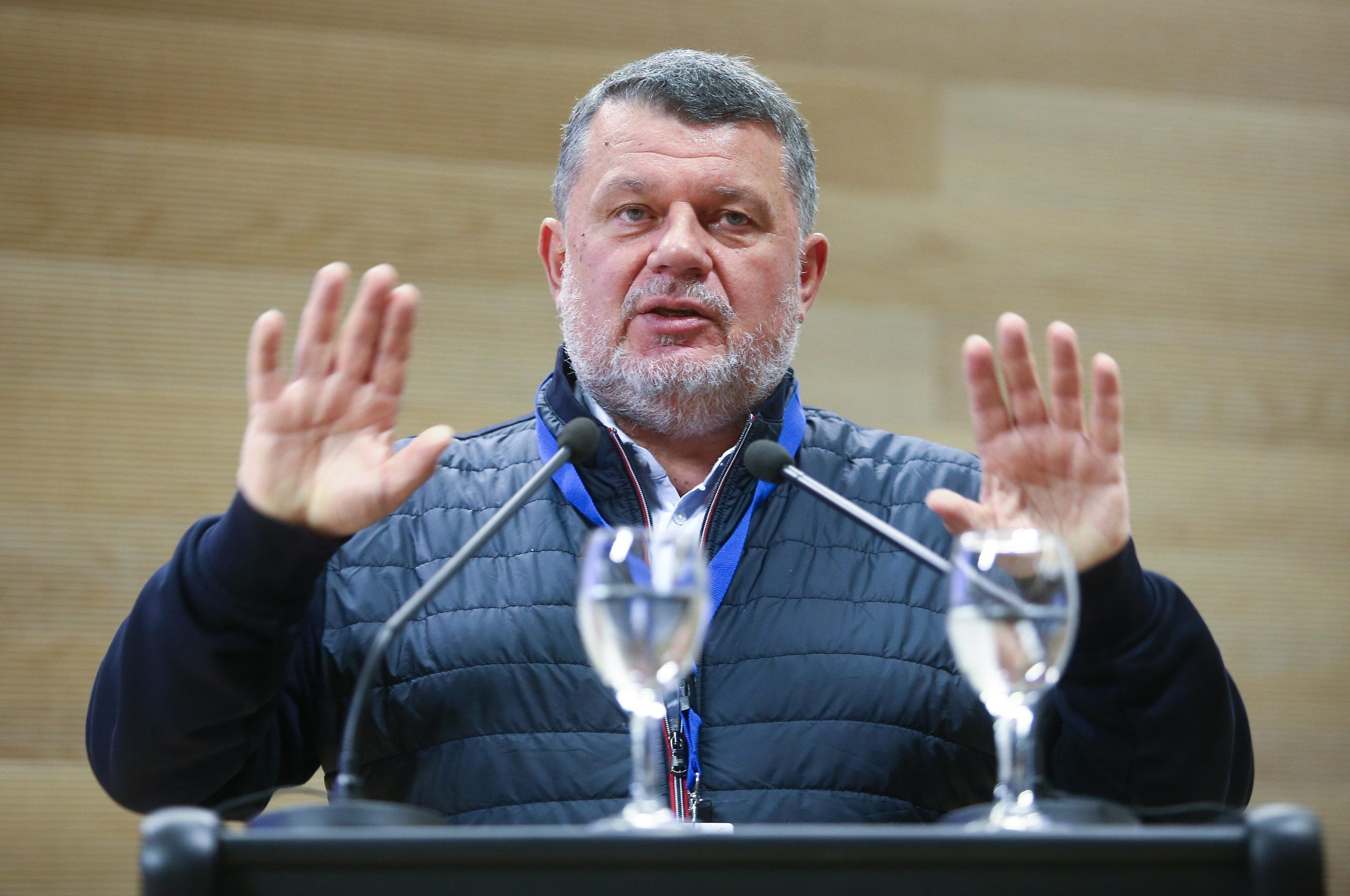 21.10.2020., Zagreb -  Paneli "Nogomet nekad i sad iz razlicitih perspektiva" . Ivica Blazicko.rPhoto: Matija Habljak/PIXSELL