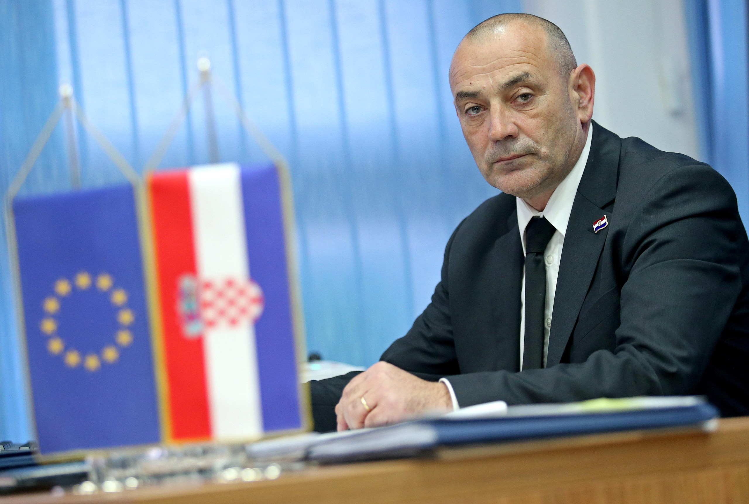 21.12.2016., Zagreb - Tomo Medved, umirovljeni brigadni general Hrvatske vojske, aktualni ministar branitelja u Vladi Republike Hrvatske."nPhoto: Igor Kralj/PIXSELL