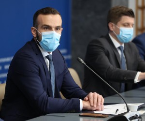 22.02.2022., Zagreb - Sastanak pregovarackih odbora Vlade RH i predstavnika sindikata, o sklapanju temeljnog kolektivnog ugovora za sluzbenike i namjestenike u javnim sluzbama i kolektivnog ugovora za drzavne sluzbenike i namjestenike. Photo: Marko Prpic/PIXSELL