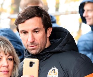 22.10.2019., OSK Metalist Training Ground, Harkiv, Ukrajina - UEFA Liga prvaka mladih, skupina C, 3. kolo, FC Shakhtar Donetsk - GNK Dinamo. Darijo Srna rPhoto: Goran Stanzl/PIXSELL
