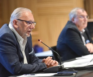 23.7.2021.,Zagreb - U NSK je odrzana redovita konferencija za medije nacionalnog stozera civilne zastite.rPhoto: Davorin Visnjic/PIXSELL