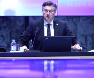 24.02.2022., Zagreb - NSB. Redovita sjednica Vlade RH. Andrej Plenkovic.  Photo: Sanjin Strukic/PIXSELL