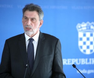 24.02.2022., Zagreb - Izjave ministara nakon redovite sjednice Vlade RH. Radovan Fuchs. Photo: Sanjin Strukic/PIXSELL