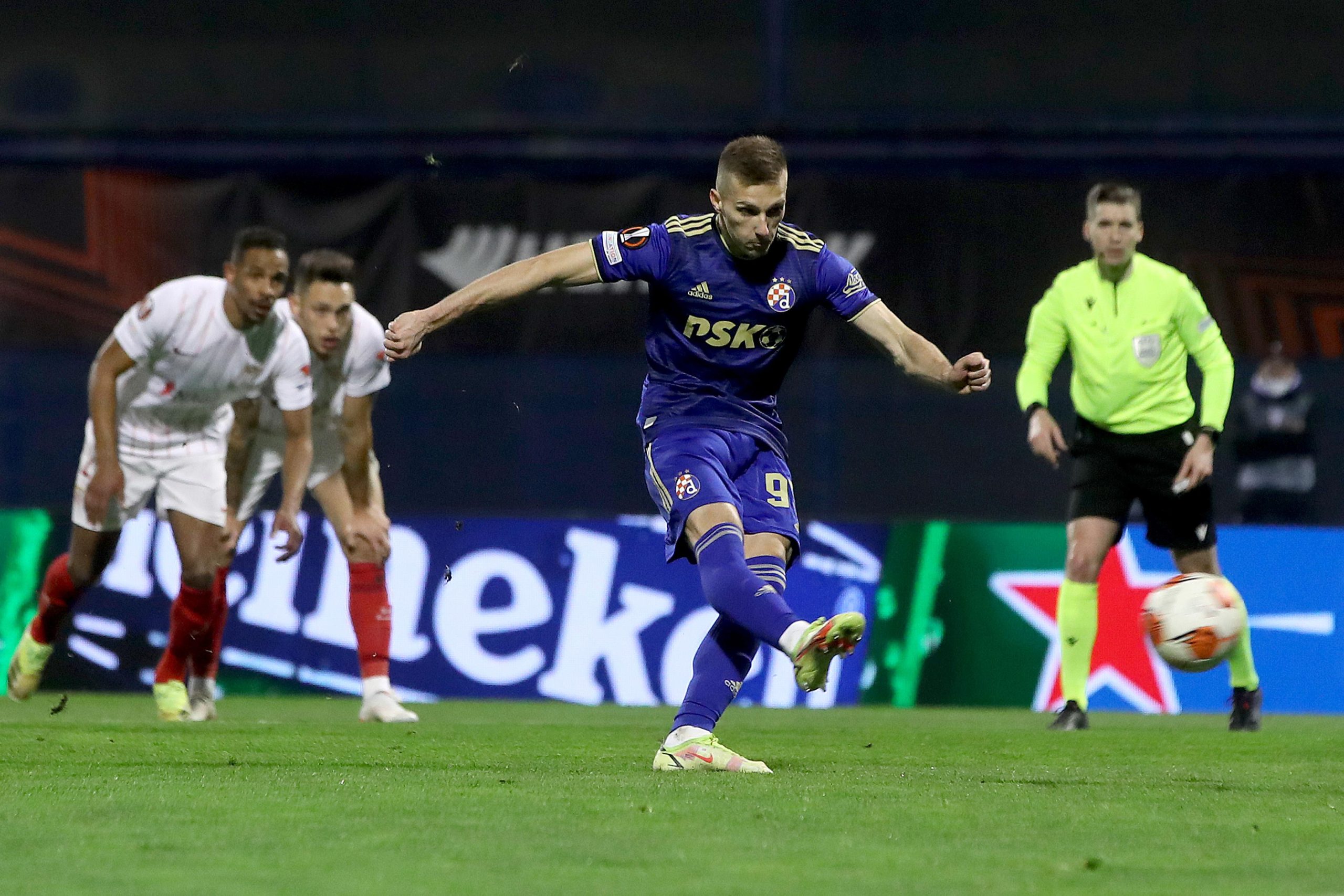 24.02.2022., stadion Maksimir, Zagreb - Uzvratna utakmica sesnaestine finala UEFA Europske lige, GNK Dinamo - FC Sevilla. Mislav Orsic Photo: Igor Kralj/PIXSELL