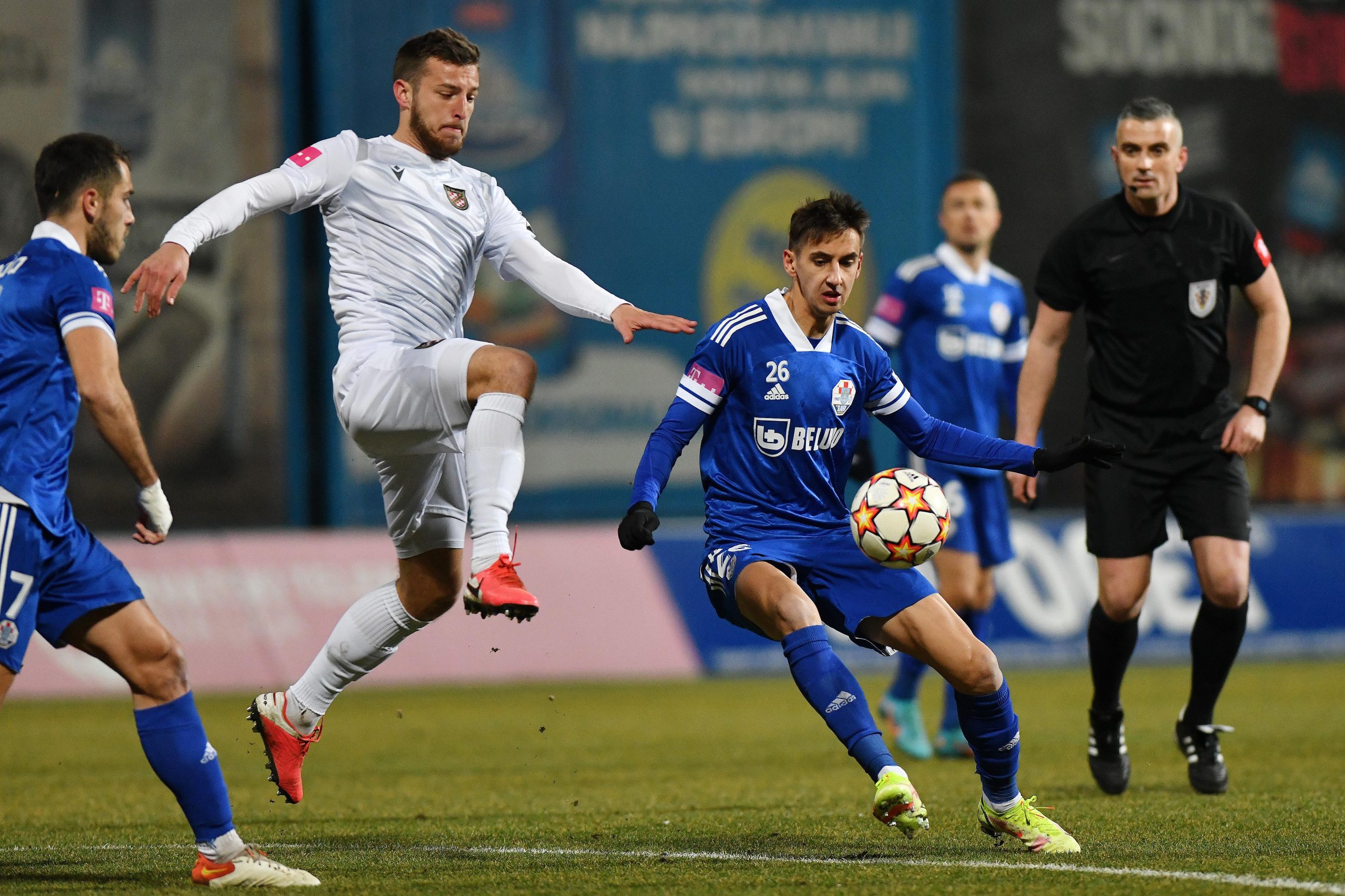 25.02.2022., Gradski stadion Ivan Kusek Apas, Koprivnica - Hrvatski Telekom Prva liga, 25. kolo, NK Slaven Belupo - NK Hrvatski dragovoljac. Mihail Caimacov   Photo: Vjeran Zganec Rogulja/PIXSELL