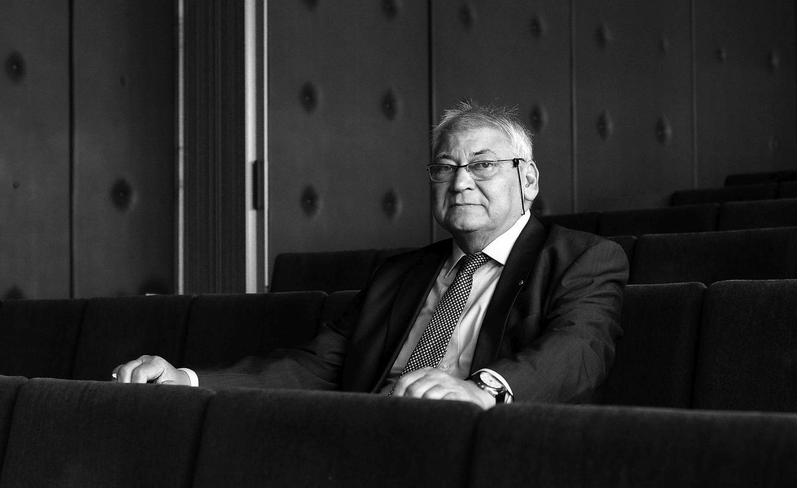 28.02.2019., Maribor- Prof. dr. Mario Plenkovic, otac hrvatskog premijera Andreja Plenkovica."nPhoto: Vjeran Zganec Rogulja/PIXSELL