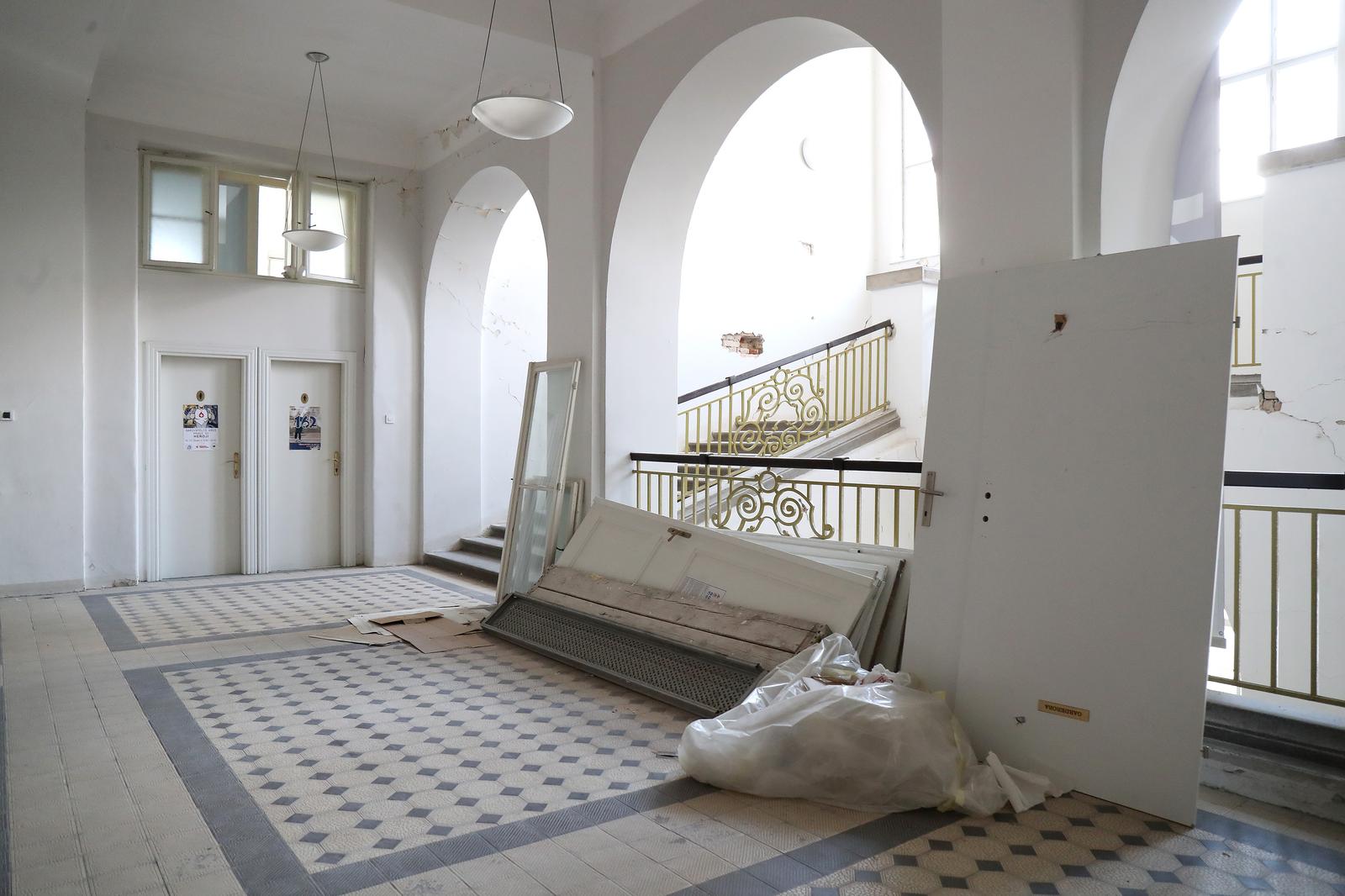 28.02.2022., Zagreb - Pocetak sanacije Medicinskog fakutleta koji je dobio jednu od najvecih iznosa iz bespovratnih sredstava EU fondova - 377 milijuna kuna. Jasna Lovric. Photo: Luka Stanzl/PIXSELL