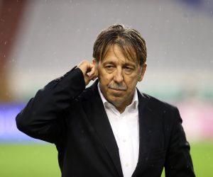 28.10.2018., Split - Hrvatski Telekom Prva liga, 12. kolo, HNK Hajduk - HNK Rijeka. Trener Hajduka Zoran Vulic. "nPhoto: Ivo Cagalj/PIXSELL
