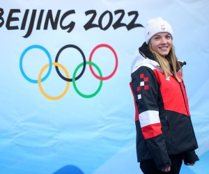 29.01.2022., Zagreb - Susret s olimpijcima, skorasnjim putnicima na Zimske olimpijske igre u Peking 2022. Lea Jugovac (snowboard). Photo: Igor Kralj/PIXSELL