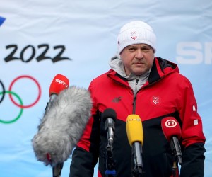 29.01.2022., Zagreb - Susret s olimpijcima, skorasnjim putnicima na Zimske olimpijske igre u Peking 2022. Damir Segota, sef misije. Photo: Igor Kralj/PIXSELL