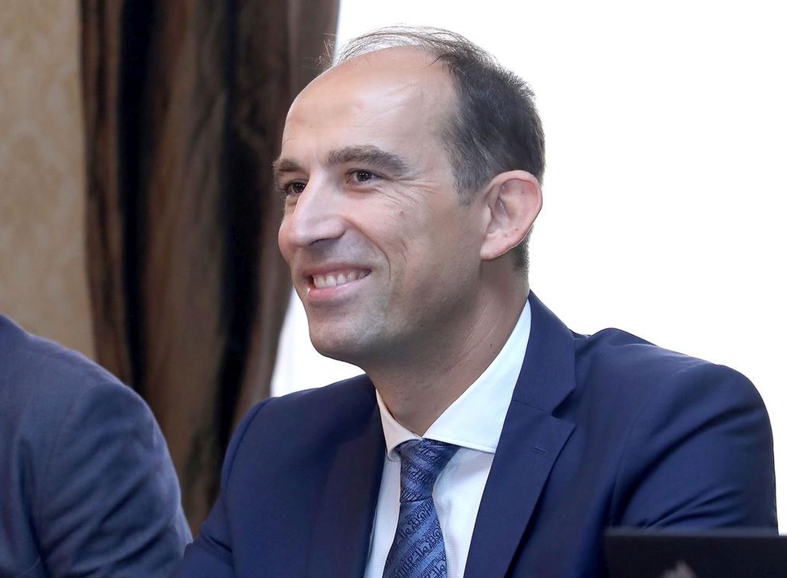 30.09.2019., Zagreb - Viceguverner Hrvatske narodne banke Roman Subic predstavio je na konferenciji za medije revidirane pokazatelje statistike odnosa sa inozemstvom.rPhoto: Patrik Macek/PIXSELL