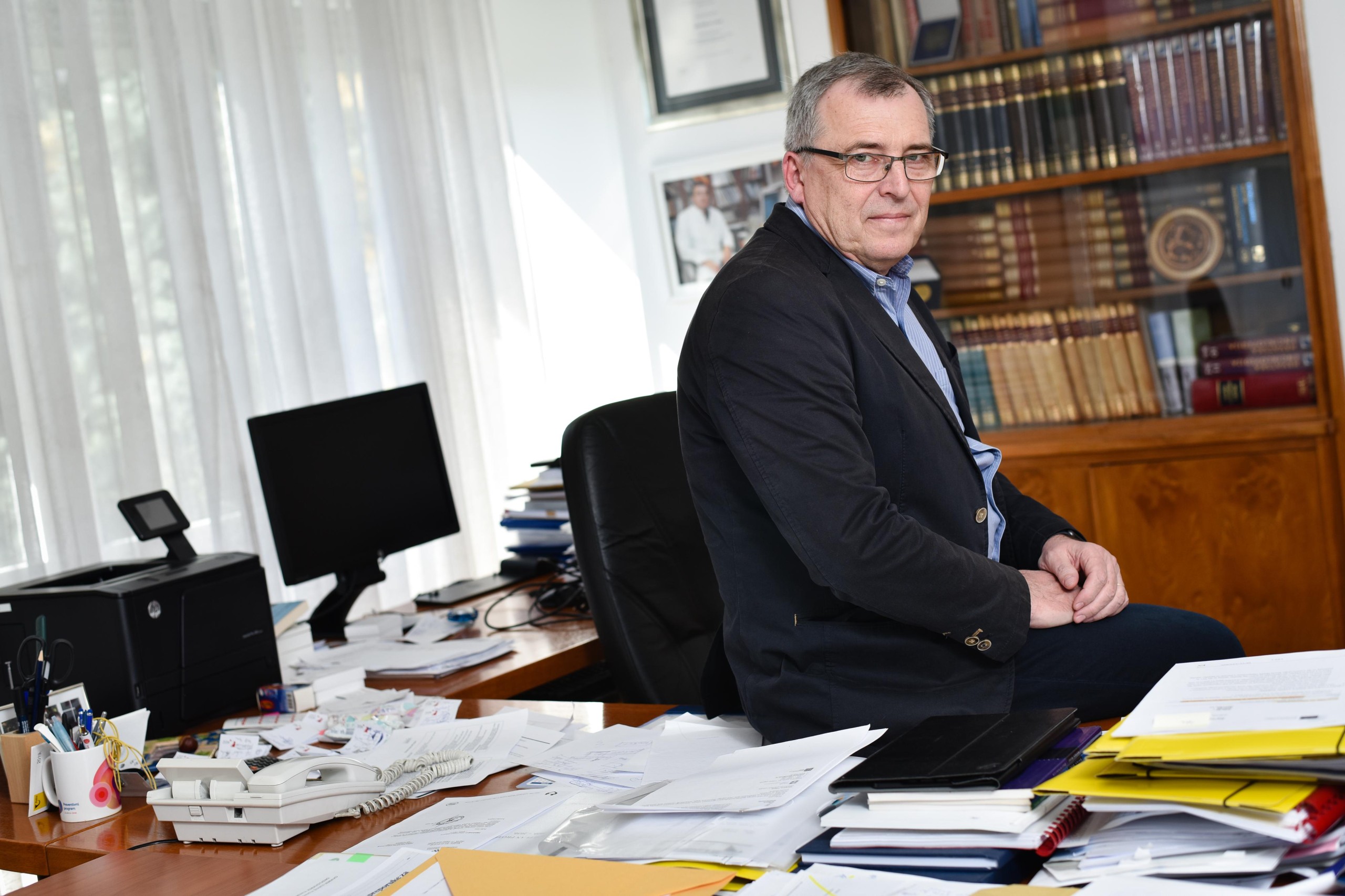 19.03.2020., Zagreb - Krunoslav Capak, ravnatelj Hrvatskog zavoda za javno zdravstvo."n"nPhoto: Sasa Zinaja/NFoto/PIXSELL