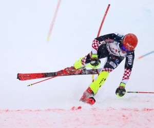 Alpine Skiing - FIS Alpine Ski World Cup - Men's Slalom - Kitzbuehel, Austria - January 22, 2022 Croatia's Filip Zubcic in action during the men's slalom REUTERS/Lisi Niesner Photo: LISI NIESNER/REUTERS