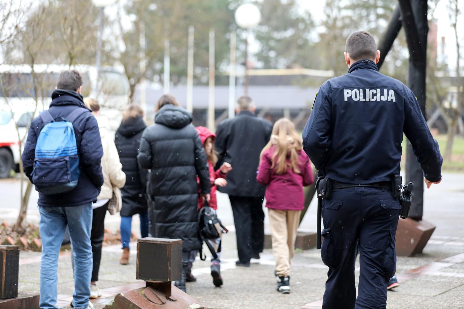 27.02.2022., Zagreb -  Prvi val izbjeglica iz Ukrajine stize u Hrvatsku. Smjesteni su na zagrebackoj obilaznici u Motelu Plitvice Photo: Emica Elvedji/PIXSELL