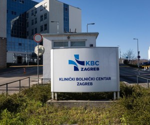 15.03.2020., Zagreb - Zgrada Klinickog Bolnickog Centra Zagreb  - Rebro.rPhoto: Davor Puklavec/PIXSELL